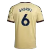 GABRIEL #6 Arsenal Third Soccer Jersey 2026/27 Yellow - bestfootballkits