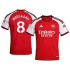 ØDEGAARD #8 Arsenal Home Soccer Jersey 26/27 Red - bestfootballkits