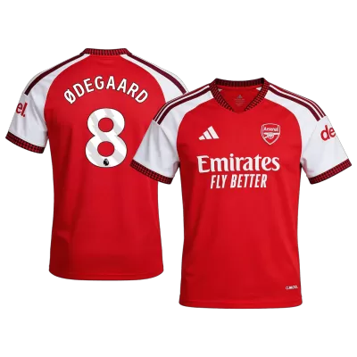 ØDEGAARD #8 Arsenal Home Soccer Jersey 26/27 Red - bestfootballkits