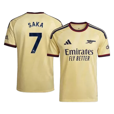SAKA #7 Arsenal Third Soccer Jersey 2026/27 Yellow - bestfootballkits