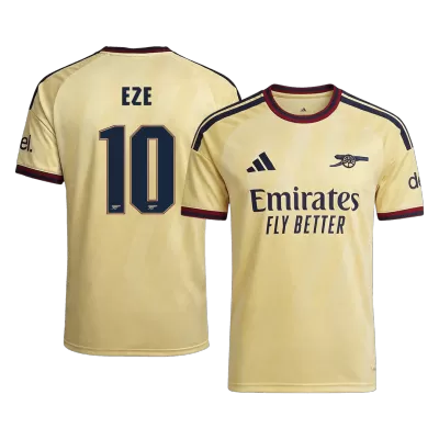 EZE #10 Arsenal Soccer Third Away Jersey 2026/27 Yellow - bestfootballkits
