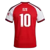 EZE #10 Arsenal Home Soccer Jersey 26/27 Red- UCL - bestfootballkits
