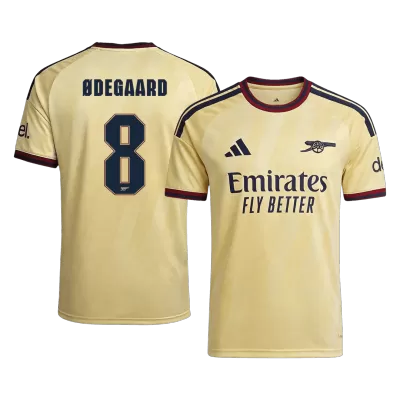 ØDEGAARD #8 Arsenal Soccer Third Away Jersey 2026/27 Yellow - bestfootballkits