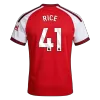 RICE #41 Arsenal Home Soccer Jersey 26/27 Red - bestfootballkits