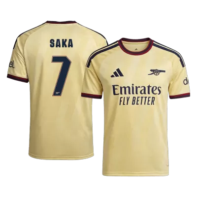 SAKA #7 Arsenal Soccer Third Away Jersey 2026/27 Yellow - bestfootballkits