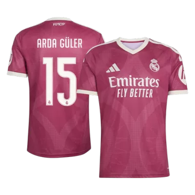 ARDA GÜLER #15 Real Mardid Third Soccer Jersey 202626/27 Red - bestfootballkits