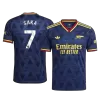 SAKA #7 Arsenal Soccer Away Jersey 2026/27 Navy - bestfootballkits