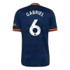GABRIEL #6 Arsenal Away Soccer Jersey 2026/27 Royal Blue - bestfootballkits
