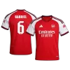 GABRIEL #6 Arsenal Home Soccer Jersey 26/27 Red- UCL - bestfootballkits