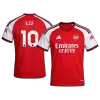 EZE #10 Arsenal Home Soccer Jersey 26/27 Red - bestfootballkits