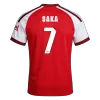 SAKA #7 Arsenal Home Soccer Jersey 26/27 Red- UCL - bestfootballkits