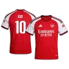 EZE #10 Arsenal Home Soccer Jersey 26/27 Red- UCL - bestfootballkits