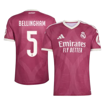 BELLINGHAM #5 Real Mardid Third Soccer Jersey 202626/27 Red - bestfootballkits