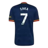 SAKA #7 Arsenal Away Soccer Jersey 2026/27 Royal Blue - bestfootballkits