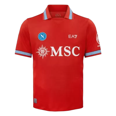 Napoli Soccer Third Away 2026/27 Red - bestfootballkits
