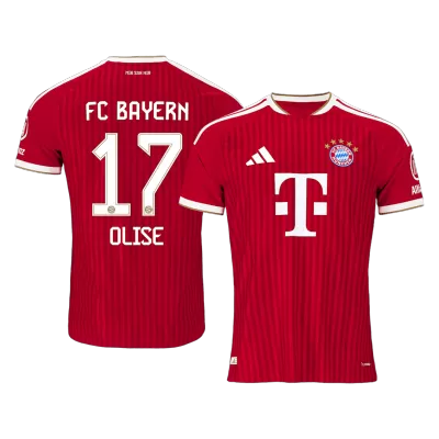 OLISE #17 Bayern Munich Soccer Home Jersey 2026/27 Red - bestfootballkits