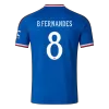 B. FERNANDES #8 Manchester United Away Soccer Jersey 2026/27 Blue - UCL - bestfootballkits