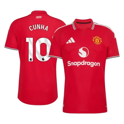 CUNHA #10 Manchester United Soccer Home Jersey 2026/27 Red - bestfootballkits