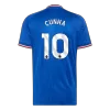 CUNHA #10 Manchester United Soccer Away Jersey 2026/27 Blue - bestfootballkits