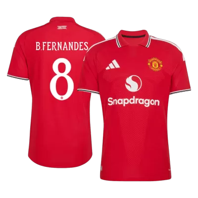 B. FERNANDES #8 Manchester United Soccer Home Jersey 2026/27 Red - bestfootballkits