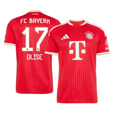 OLISE #17 Bayern Munich Home Soccer Jersey 2026/27 Red - bestfootballkits