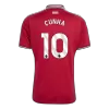 CUNHA #10 Manchester United Home Soccer Jersey 26/27 Red - bestfootballkits