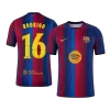 RODRIGO #16 Barcelona Soccer Home Jersey 2026/27 Red&Blue - bestfootballkits
