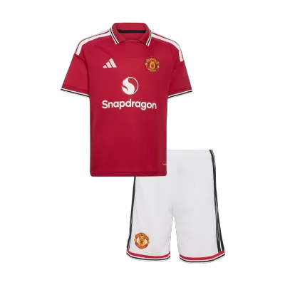 Manchester United Home Kids Jerseys Kit 2026/27 - bestfootballkits