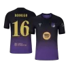 RODRIGO #16 Barcelona Soccer Away Jersey 2026/27 Black/Purple - bestfootballkits
