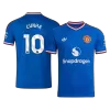 CUNHA #10 Manchester United Away Soccer Jersey 2026/27 Blue - bestfootballkits