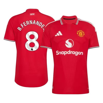 B. FERNANDES #8 Manchester United Soccer Home Jersey 2026/27 Red - bestfootballkits