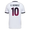 O. DEMBÉLÉ #10 PSG Away Soccer Jersey 2026/27 White - bestfootballkits