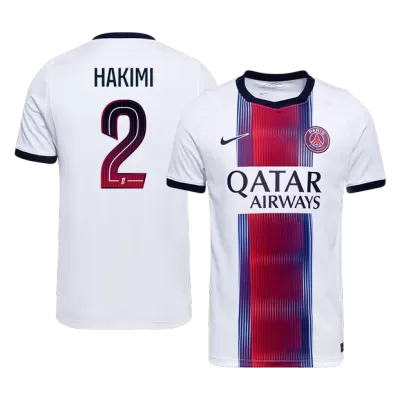HAKIMI #2 PSG Away Soccer Jersey 2026/27 White - bestfootballkits