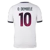 O. DEMBÉLÉ #10 PSG Soccer Away Jersey 2026/27 White - bestfootballkits
