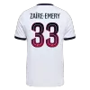 ZAÏRE-EMERY #33 PSG Away Soccer Jersey 2026/27 White - bestfootballkits