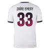 ZAÏRE-EMERY #33 PSG Soccer Away Jersey 2026/27 White - bestfootballkits