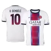 O. DEMBÉLÉ #10 PSG Soccer Away Jersey 2026/27 White - bestfootballkits