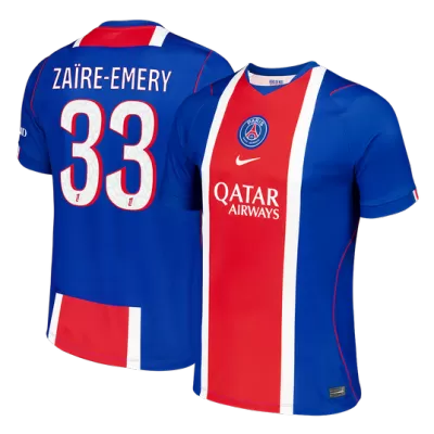 ZAÏRE-EMERY #33 Men Fan Version PSG Home Soccer Jersey 2026/27 Old Royal - bestfootballkits