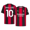 RAFA LEÃO #10 AC Milan Home Soccer Jersey 2026/27 Red&Black - bestfootballkits