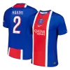HAKIMI #2 Men Fan Version PSG Home Soccer Jersey 2026/27 Old Royal - bestfootballkits