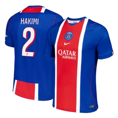 HAKIMI #2 Men Fan Version PSG Home Soccer Jersey 2026/27 Old Royal - bestfootballkits