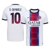 O. DEMBÉLÉ #10 PSG Away Soccer Jersey 2026/27 White - bestfootballkits