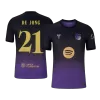 F. DE JONG #21 Barcelona x Kobe Bryant Away Soccer Jersey 2026/27 Black/Purple- UCL - bestfootballkits