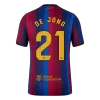 F. DE JONG #21 Barcelona Soccer Home Jersey 2026/27 Red&Blue - bestfootballkits