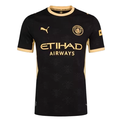 Manchester City Soccer Away Jersey 2026/27 Black - bestfootballkits