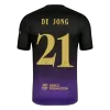 F. DE JONG #21 Barcelona Soccer Away Jersey 2026/27 Black/Purple - bestfootballkits