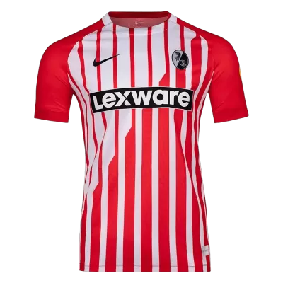 SC Freiburg Home Soccer Jersey 2026/27 Red&White - bestfootballkits