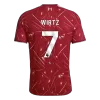 WIRTZ #7 Liverpool Home Soccer Jersey Shirt 2026/27 - bestfootballkits