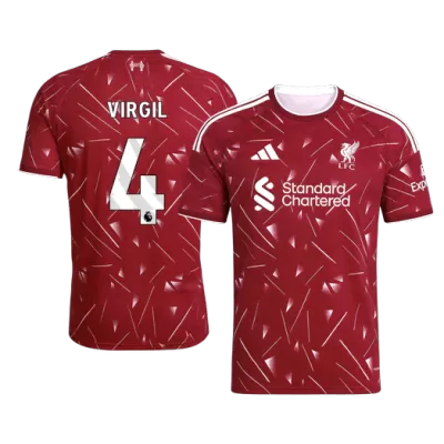 VIRGIL #4 Liverpool Home Soccer Jersey Shirt 2026/27 - bestfootballkits