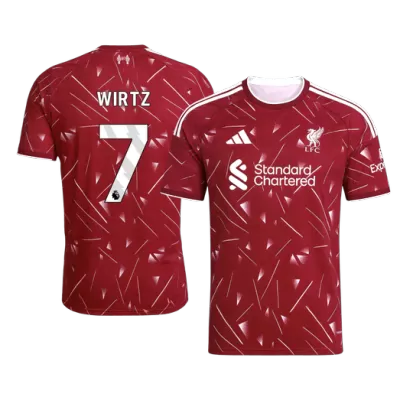 WIRTZ #7 Liverpool Home Soccer Jersey Shirt 2026/27 - bestfootballkits